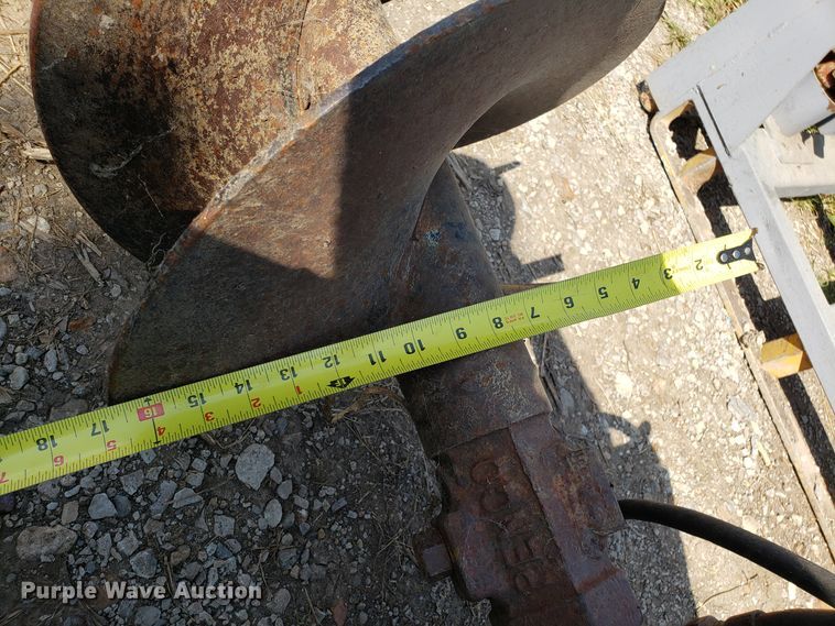 image for item DG7662 Mcmillen C1920H2 skid steer auger