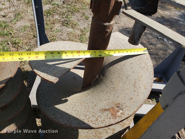 image for item DG7662 Mcmillen C1920H2 skid steer auger