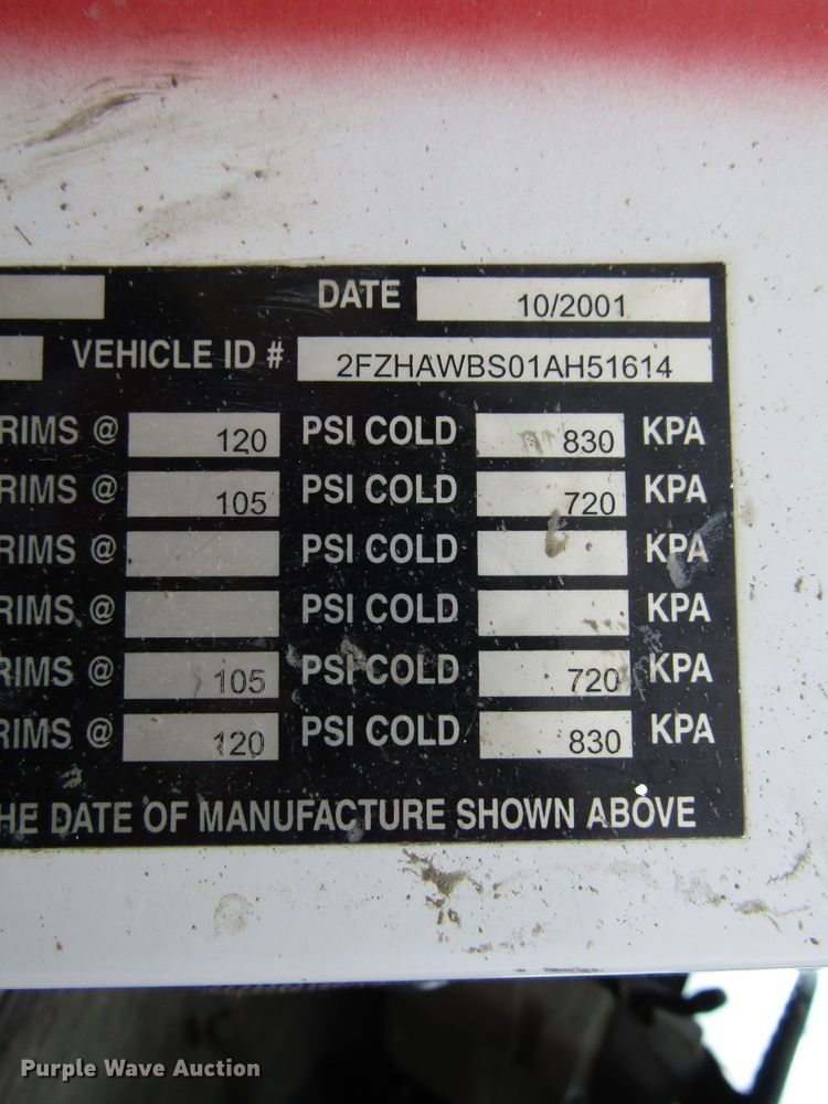 image for item DG8230 2001 Sterling L-Line ready mix truck