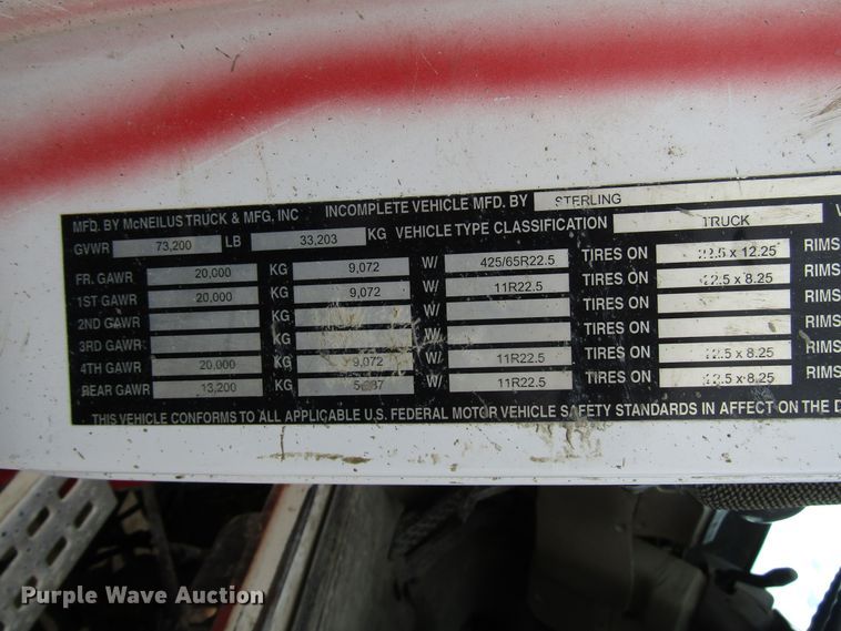 image for item DG8230 2001 Sterling L-Line ready mix truck