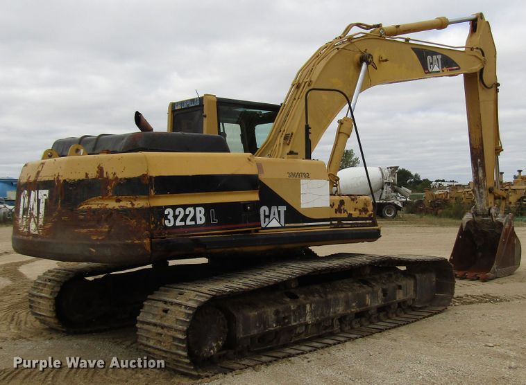 image for item DG8231 1997 Caterpillar 322B L excavator