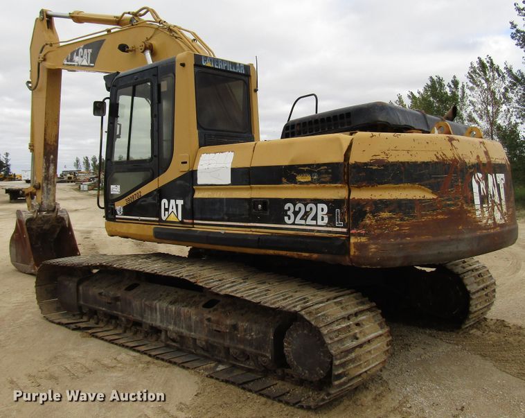 image for item DG8231 1997 Caterpillar 322B L excavator
