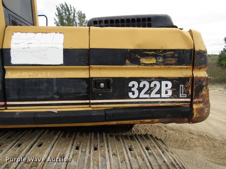 image for item DG8231 1997 Caterpillar 322B L excavator