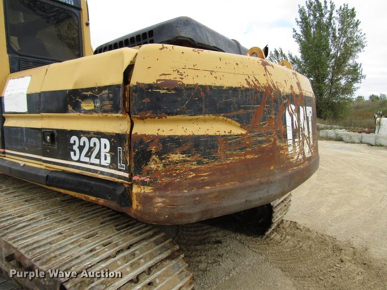 image for item DG8231 1997 Caterpillar 322B L excavator