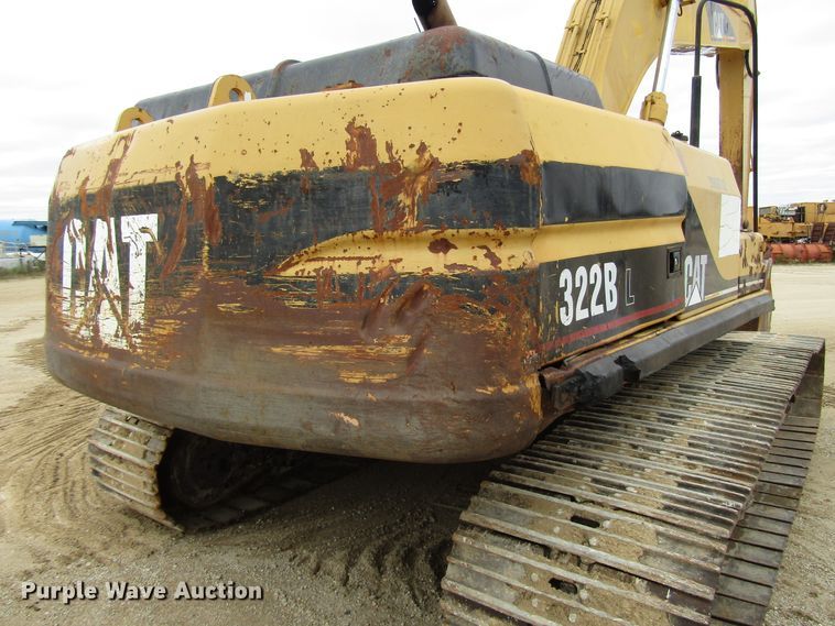 image for item DG8231 1997 Caterpillar 322B L excavator
