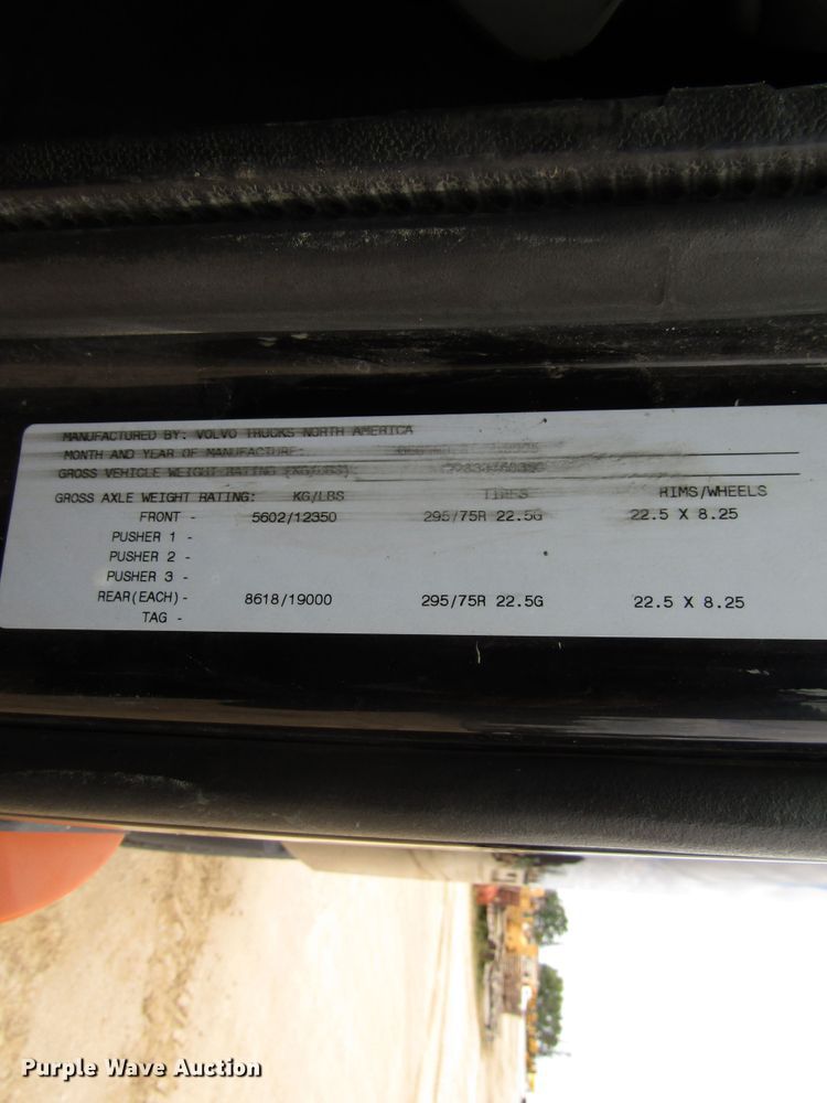 image for item DG8234 2006 Volvo VN semi truck