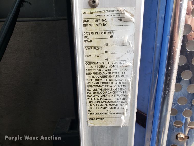 image for item DG8754 2001 Kenworth T800 dump truck