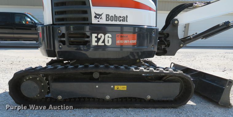 image for item DH1578 2016 Bobcat E26 mini excavator