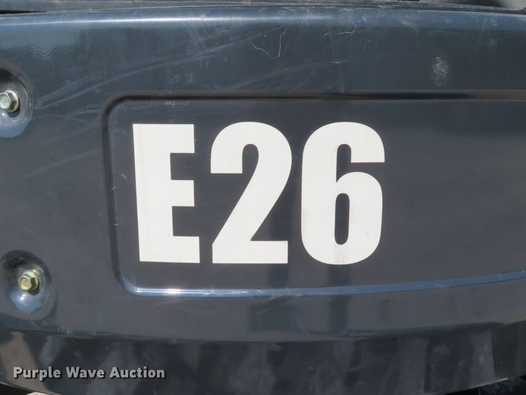 image for item DH1578 2016 Bobcat E26 mini excavator