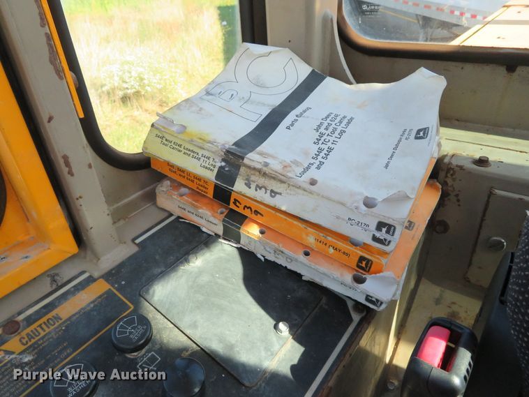 image for item DH1613 1991 John Deere 544E wheel loader