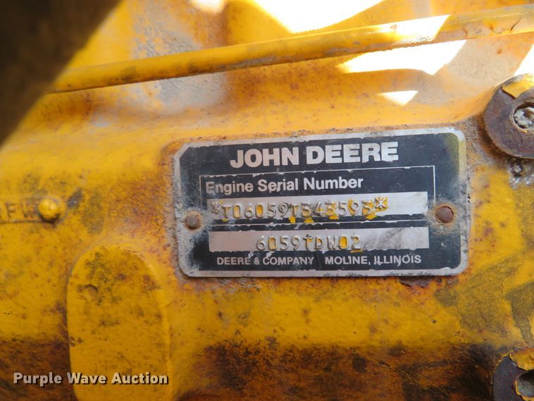 image for item DH1613 1991 John Deere 544E wheel loader