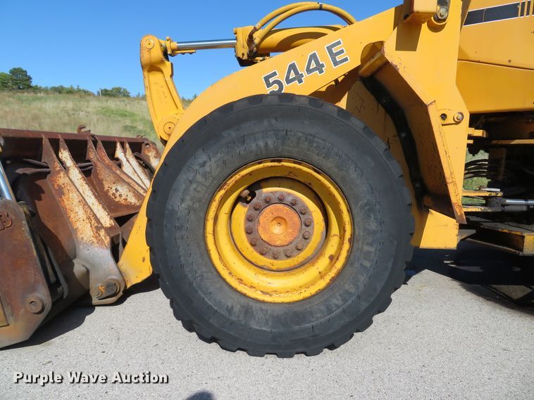 image for item DH1613 1991 John Deere 544E wheel loader