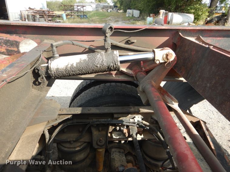 image for item DH2598 1994 Dyna Weld lowboy equipment trailer