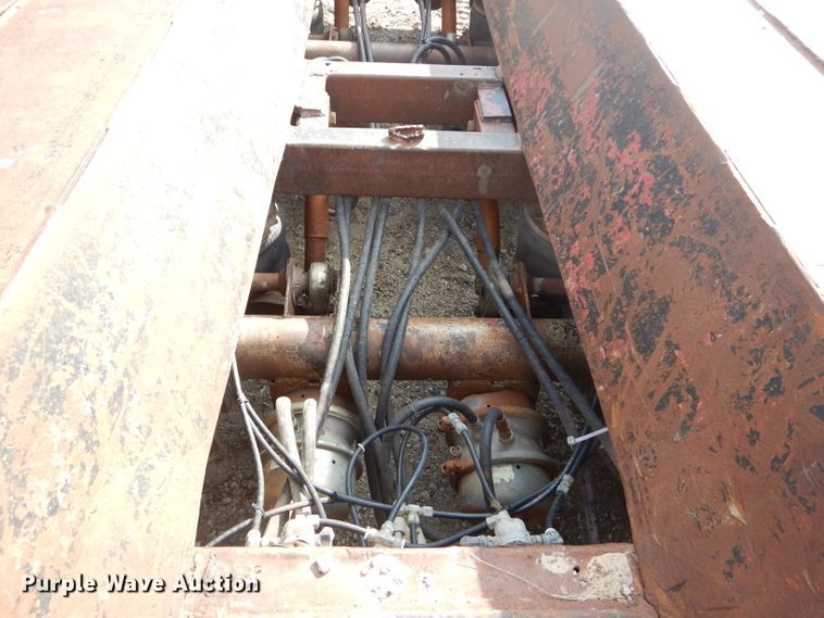 image for item DH2598 1994 Dyna Weld lowboy equipment trailer