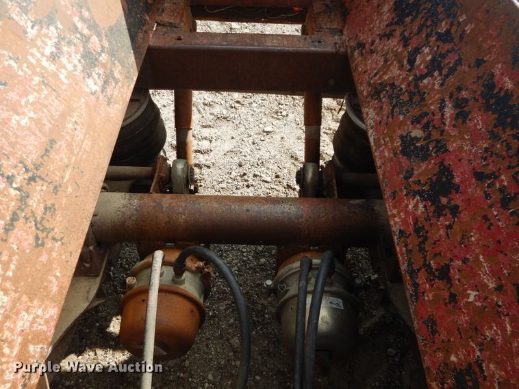 image for item DH2598 1994 Dyna Weld lowboy equipment trailer