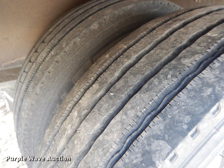 image for item DH2598 1994 Dyna Weld lowboy equipment trailer