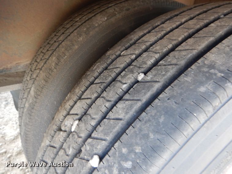 image for item DH2598 1994 Dyna Weld lowboy equipment trailer