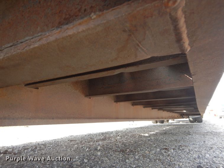 image for item DH2598 1994 Dyna Weld lowboy equipment trailer