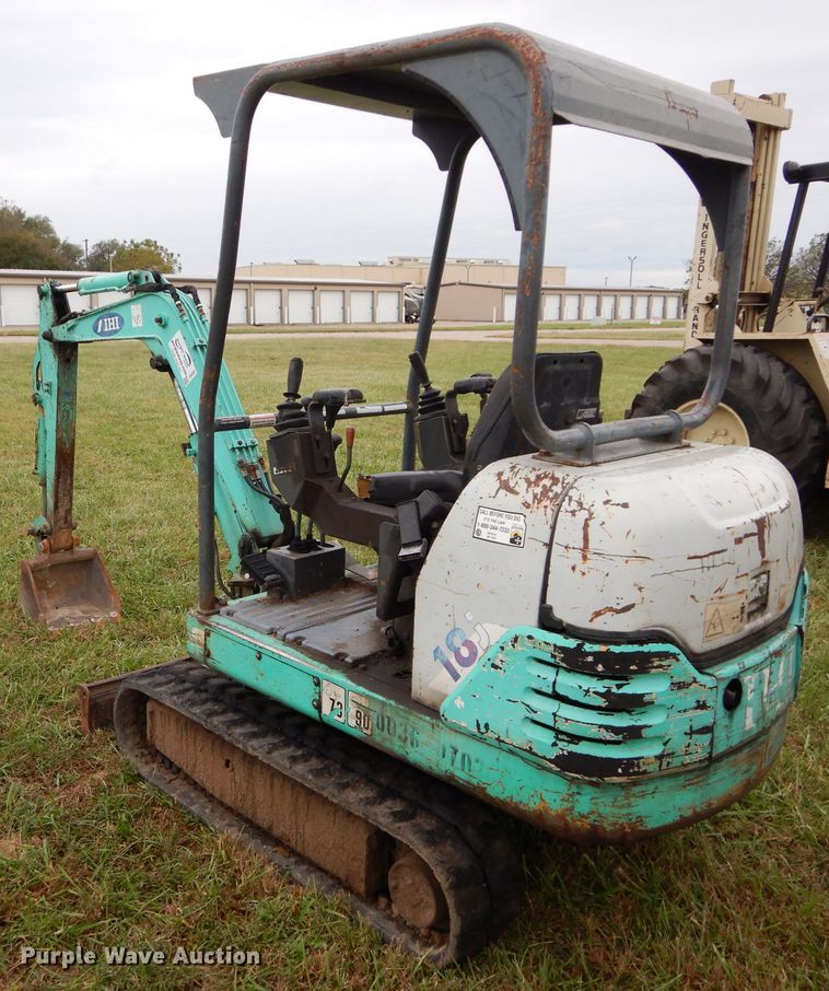 image for item DH2607 1998 IHI 18J mini excavator