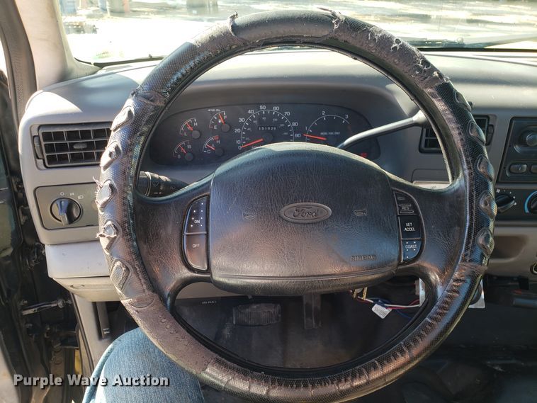 image for item DH2867 2001 Ford F550 Super Duty flat dump bed truck