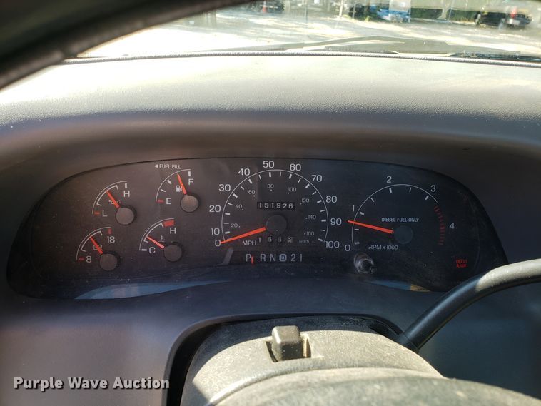 image for item DH2867 2001 Ford F550 Super Duty flat dump bed truck