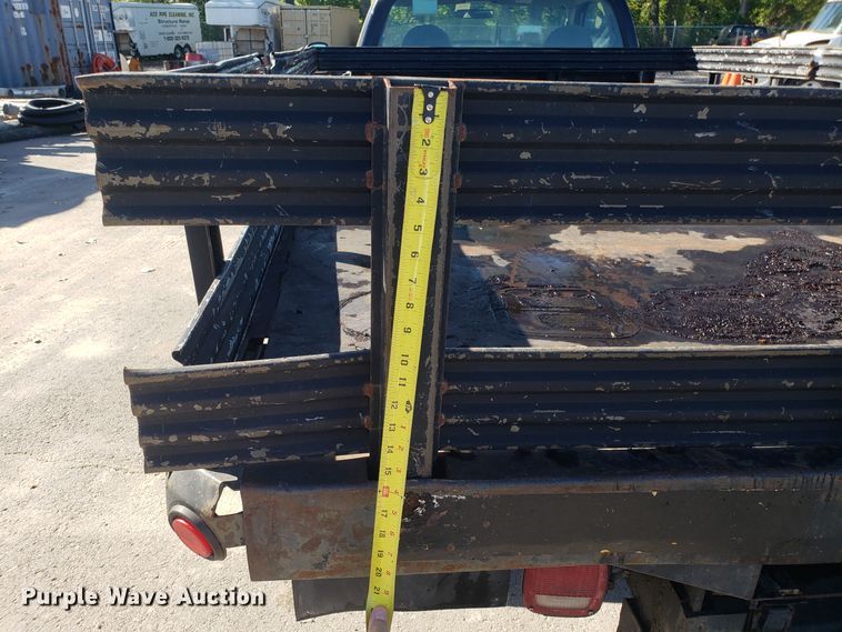 image for item DH2867 2001 Ford F550 Super Duty flat dump bed truck