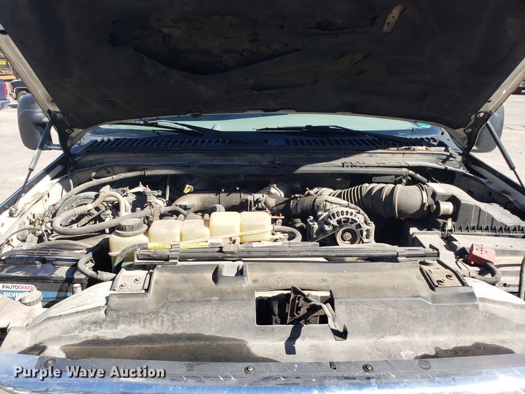 image for item DH2867 2001 Ford F550 Super Duty flat dump bed truck