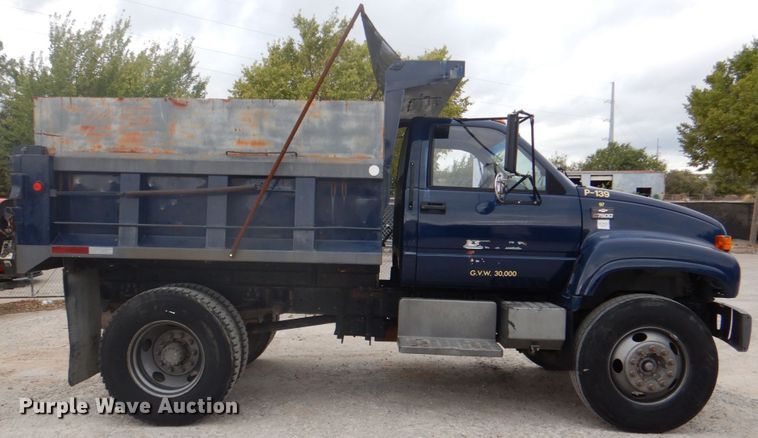 image for item DH5288 1997 Chevrolet C7500 dump truck