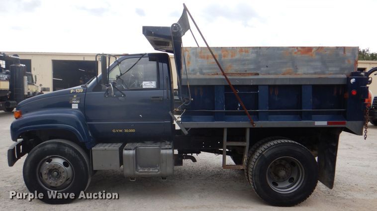 image for item DH5288 1997 Chevrolet C7500 dump truck