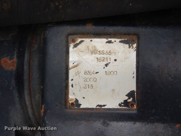 image for item DH5289 1995 White GMC WG hydrovac truck