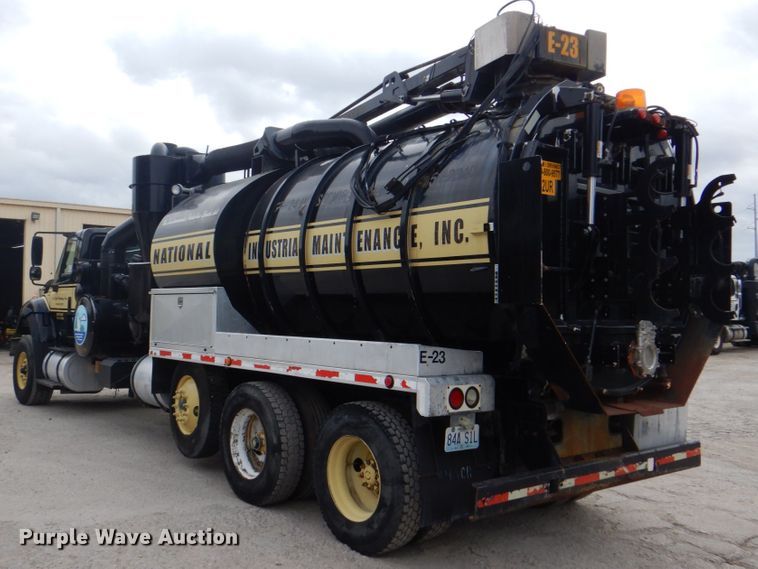 image for item DH5291 2008 International 7600 hydro excavation truck