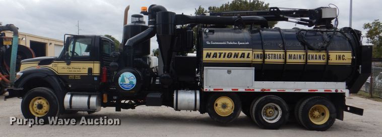 image for item DH5291 2008 International 7600 hydro excavation truck