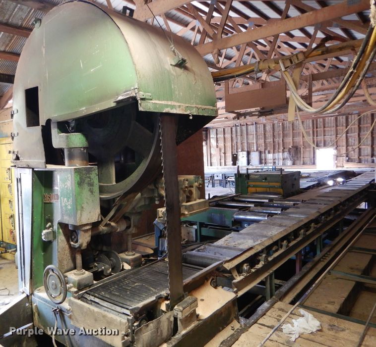 image for item DH6148 Mcdonough band saw sawmill