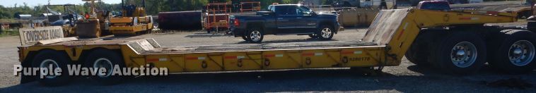 image for item DH6171 1977 Load King 302DFP equipment trailer