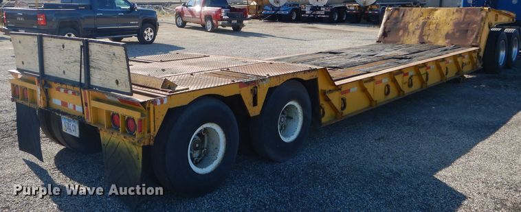 image for item DH6171 1977 Load King 302DFP equipment trailer