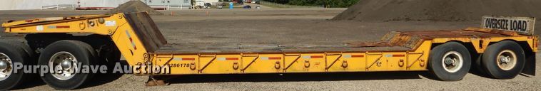 image for item DH6171 1977 Load King 302DFP equipment trailer