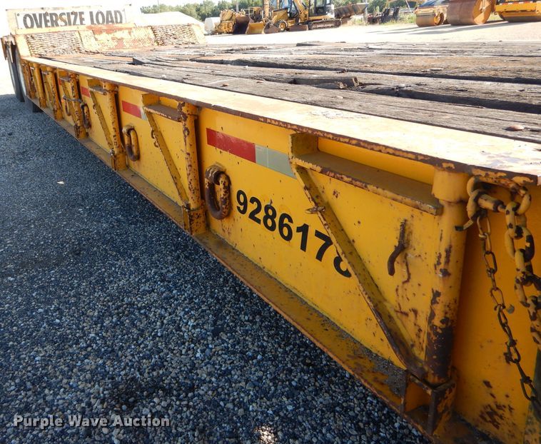 image for item DH6171 1977 Load King 302DFP equipment trailer