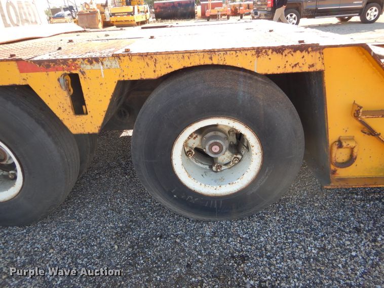 image for item DH6171 1977 Load King 302DFP equipment trailer