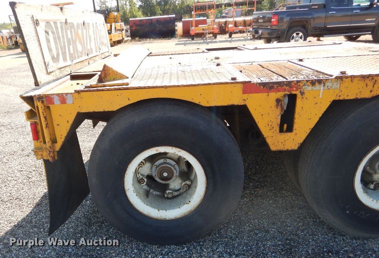 image for item DH6171 1977 Load King 302DFP equipment trailer