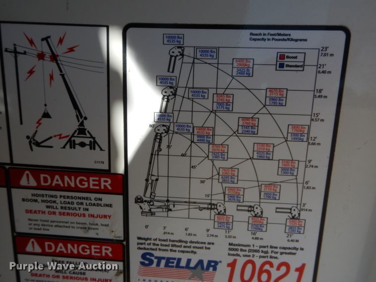 image for item DH6173 2013 Hino 268 service truck with crane