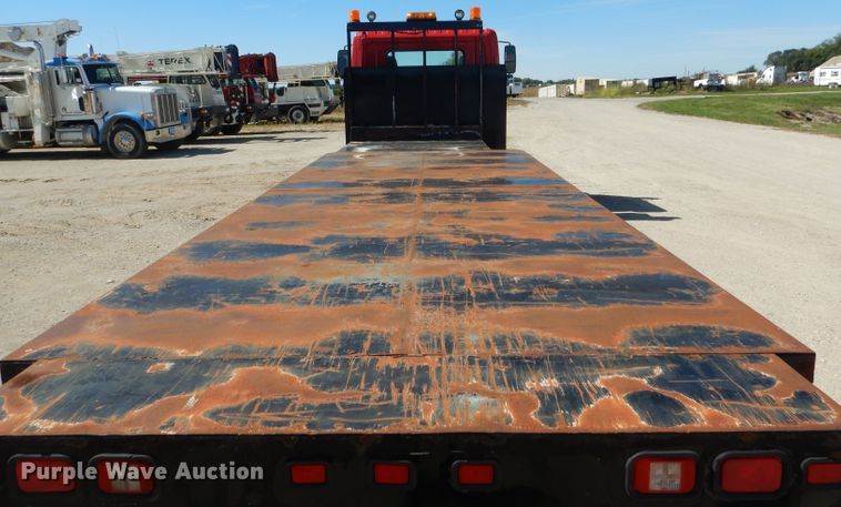 image for item DH6174 2006 Hino 268 flatbed truck