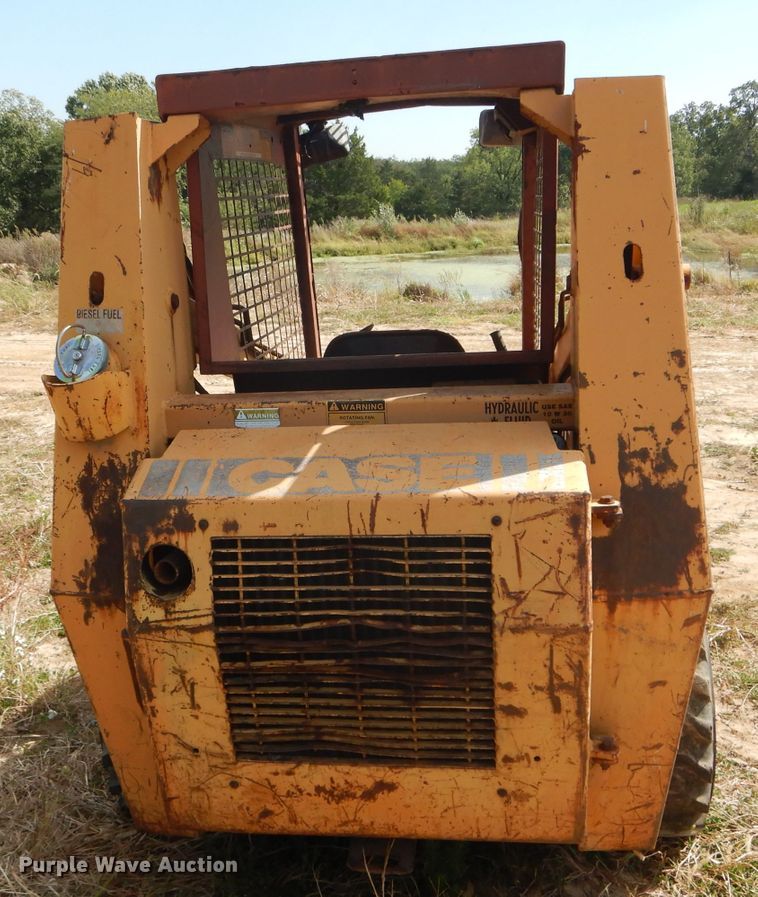 image for item DH6181 1988 Case 1835C skid steer
