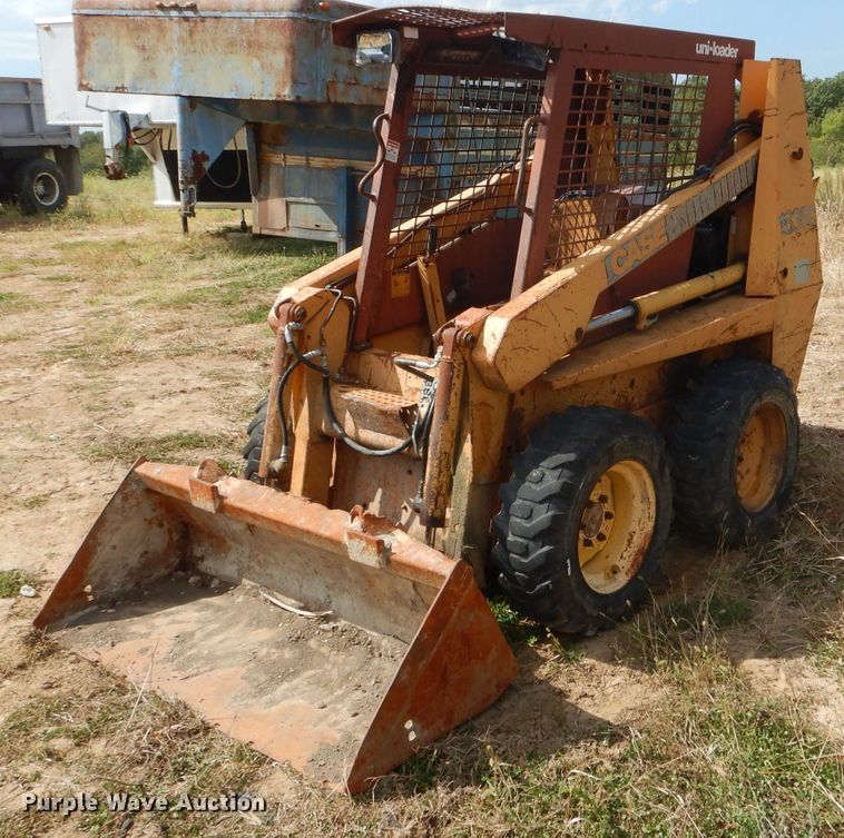 image for item DH6181 1988 Case 1835C skid steer