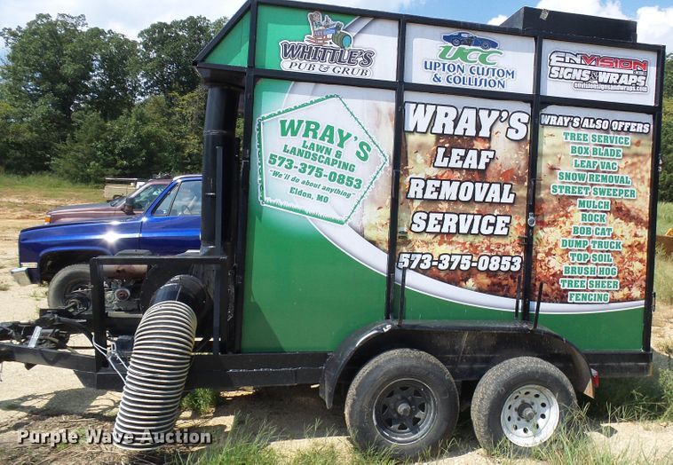 image for item DI0662 2004 shop built enclosed utility trailer