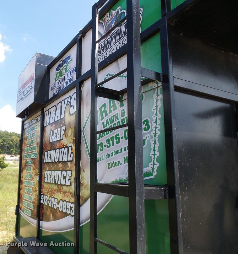 image for item DI0662 2004 shop built enclosed utility trailer