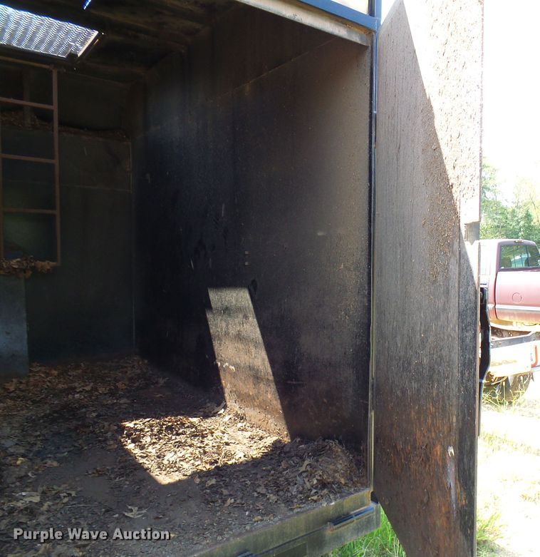 image for item DI0662 2004 shop built enclosed utility trailer