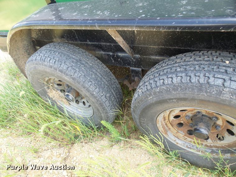 image for item DI0662 2004 shop built enclosed utility trailer