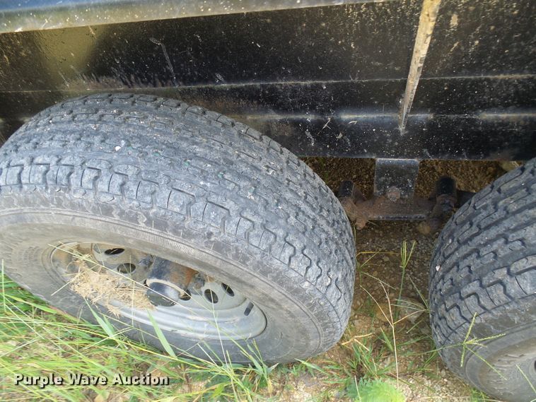 image for item DI0662 2004 shop built enclosed utility trailer