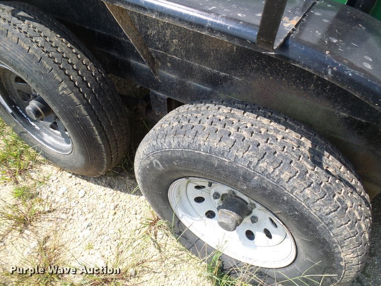 image for item DI0662 2004 shop built enclosed utility trailer