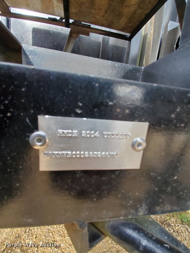 image for item DI0662 2004 shop built enclosed utility trailer